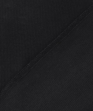 uncrave 【洗濯機洗い可】リブ カップ付き キャミソール（uncrave STANDARD） ブラック