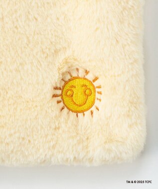 MOONBAT Care Bears(ケアベア) フェイクファーサコッシュ 手洗い可能 バッグ ライトイエロー