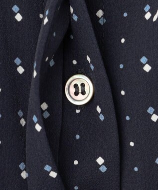 J.PRESS LADIES 幾何プリント カットソー ネイビーベース系5