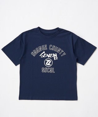 OP／FILA 【SEVEN2】カレッジロゴ半袖Tシャツ