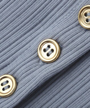 earth music&ecology ダブル衿ペプラムプルオーバー Sax