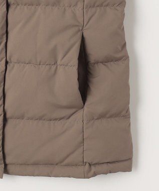 J.PRESS LADIES ブラッシュドマルチポリ ショート ダウンコート ブラウン系