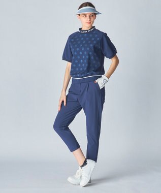 FILA GOLF／marie claire 【marie claire SPORT】 ストレッチロングパンツ ネイビー