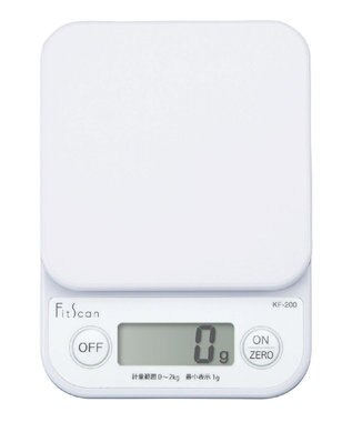YAMATO テーブル＆キッチン 【タニタ】デジタルクッキングスケール  ホワイト  KF-200-WH
