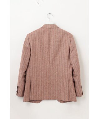 DAKS 【Tallia Di Delfino】ヘリンボーン ニューイントン・ジャケット ブラウン