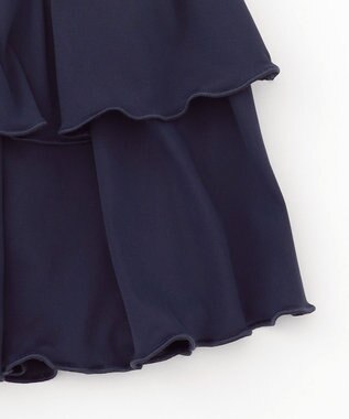 組曲 KIDS 【UVカット】【SS-Lサイズ】マリンストライプ スイムウェア(セパレート) コーラル