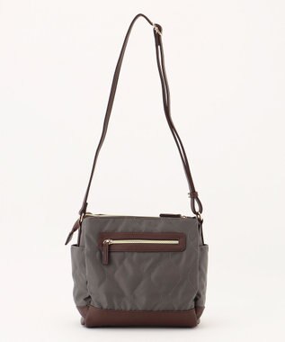 LA BAGAGERIE 【MONICA】キルティングショルダーバッグ グレー