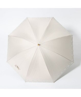 UNBILLION cache nez / グレースフラワー刺繍ショートパラソル ベージュ