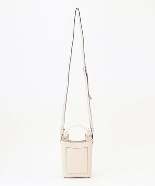 LA BAGAGERIE 【maison vert】 【多収納】ノットデザインポシェット アイボリー