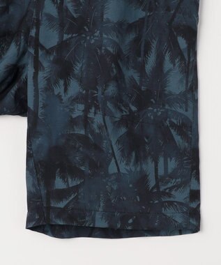 JOSEPH ABBOUD MOUNTAIN 【速乾/軽量/ストレッチ】ライトスラブボタニカルプリント  イージーショーツ ネイビー系5