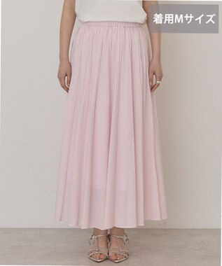 AMERICAN HOLIC 【選べる丈】シアープリーツスカート Light Pink