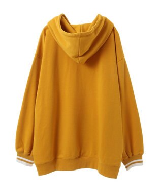 Green Parks ハリー・ポッター／袖口ライン裏毛フーディー Yellow