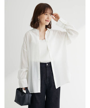 Green Parks ワッシャービッグシャツ Off White