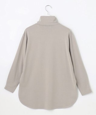 J.PRESS LADIES S タートルジャージー カットソー グレー系