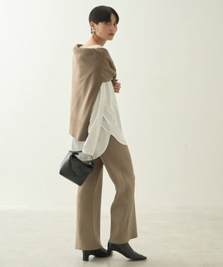 AMERICAN HOLIC ラウンドカットプルオーバー Off White