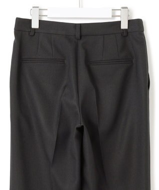 23区 L 【CLASSY.1月号掲載/洗える】ウールライクカルゼ テーパード パンツ ネイビー系