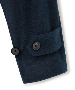 JOSEPH HOMME グロッシーウール　バルマカーンコート ネイビー系