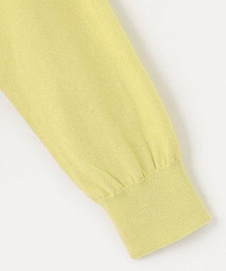 J.PRESS LADIES 【洗える】BASIC HT-COTTON クルーネック カーディガン ピスタチオ系