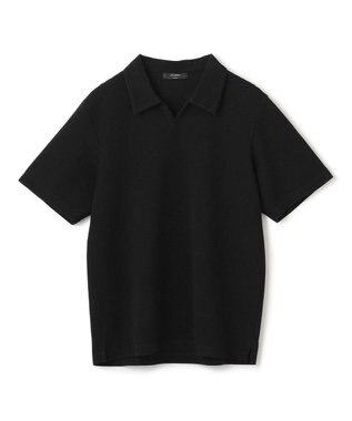 JOSEPH HOMME 【WEB限定】【オリジナル素材/シワになりにくい】ライトタックジャージー　スキッパー ブラック系