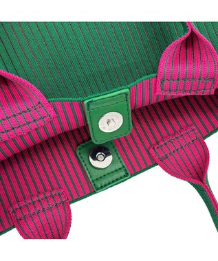 ROOTOTE 1062【ラメ糸ミックス－正方形型】LT.スクエア.グリンプス.ニット-A 04：グリーン