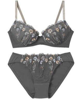 AMPHI ブラジャー ショーツセット 自然なまる胸メイク 【ブラ＆ショーツセット】 上下セット ブラ BCC232 アンフィ／ワコール