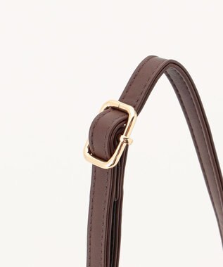 LA BAGAGERIE 【MONICA】キルティングショルダーバッグ グレー