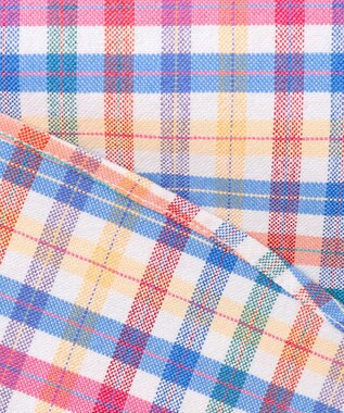 J.PRESS MEN コットンオックス マルチチェック シャツ / ボタンダウン ホワイト系3