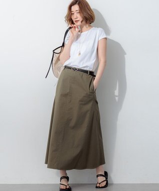 23区 【先行予約】ハイエンド フレンチスリーブ Tシャツ ホワイト系
