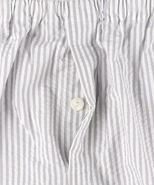 ワコール／睡眠科学 メンズ パジャマ 長袖 長ズボン 綿100%(本体) サッカー素材 YGX345 睡眠科学／ワコール グレー