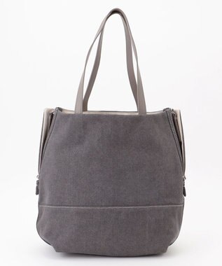 Y'SACCS デニムトートバッグ　Mサイズ グレー
