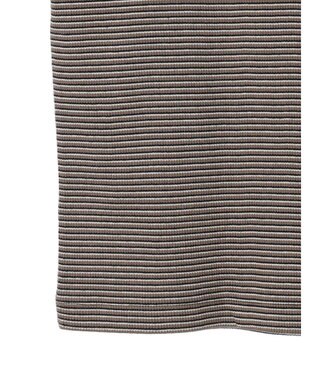 AMERICAN HOLIC ミジンボーダーノースリーブカットプルオーバー Navy