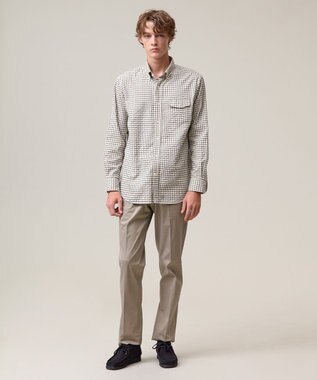 J.PRESS MEN ガーメントダイオックスフォード シャツ / B.D . イエロー系3