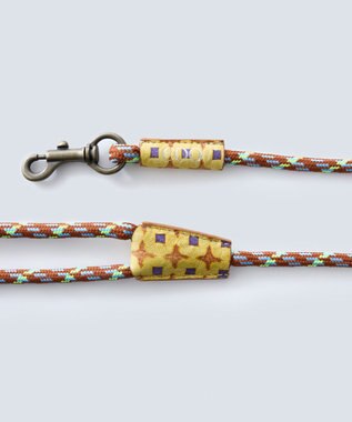 COQ UPBEAT CROSS ハンズフリーロングドッグリード キャメル