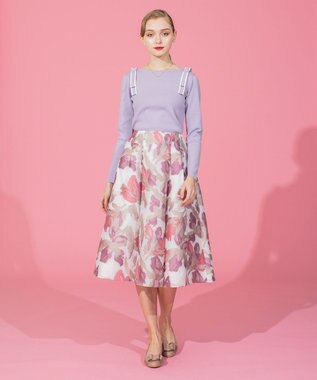 TOCCA 【洗える！】MOONLIGHT スカート ピンク系