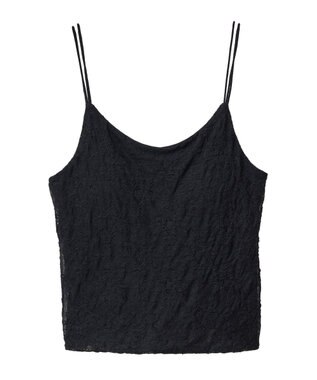 Green Parks ■ＥＳＣＡＲ　レースキャミソール（カップ付） Black