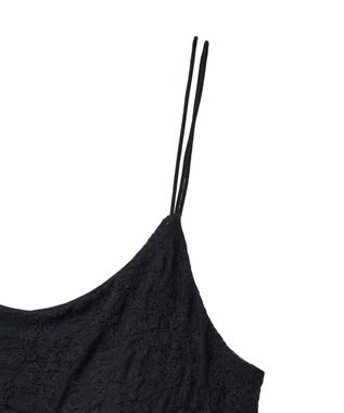 Green Parks ■ＥＳＣＡＲ　レースキャミソール（カップ付） Black