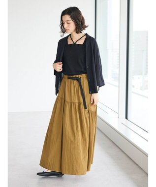 CRAFT STANDARD BOUTIQUE レーヨンワイドシャツ Black