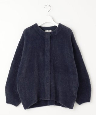 Feroux 【古畑星夏さん着用】フェザーニット アウター ネイビー系