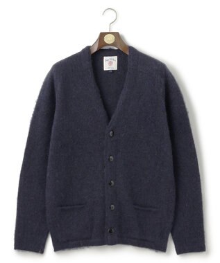 J.PRESS MEN 【J.PRESS ORIGINALS】Shaggy Dog Sweater Cardigan / Japan Made ネイビー系