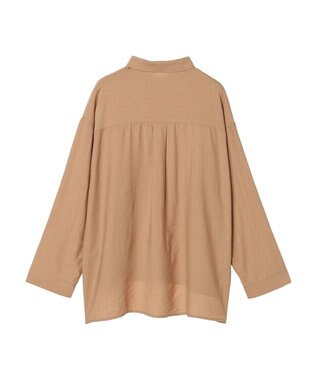 Green Parks ワッシャーシアーシャツ Beige