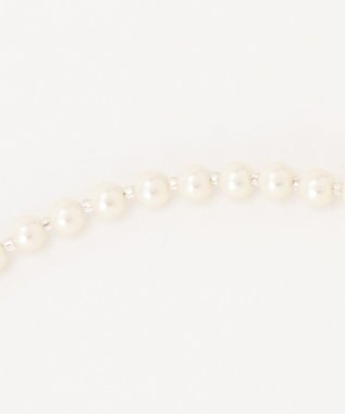 J.PRESS LADIES 【WEB限定・2way】パール スマホ ストラップ ホワイト系