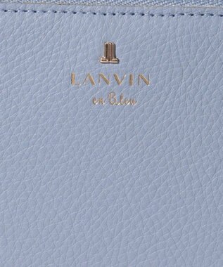 LANVIN en Bleu メラニー キーリング付きマルチケース ブルー