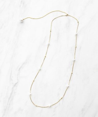 TOCCA PEARL WALTZ LARIAT NECKLACE ネックレス ゴールド系