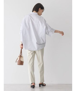 AMERICAN HOLIC ＵＶカットバックドレープシャツ Stripe