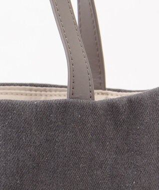 Y'SACCS デニムトートバッグ　Mサイズ グレー