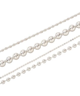 AMERICAN HOLIC マルチウェイメタルレンネックレス White