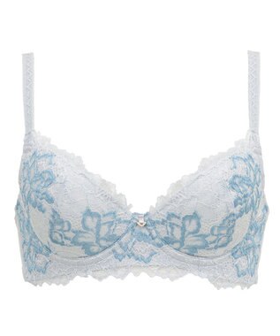 BRADELIS New York 【BRADELIS New York / 育乳補整ブラ・STEP1 集める】ウェンディステップ1ブラ24S2 ブルー