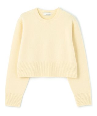 uncrave カシミヤニット（uncrave WHITE） ペールイエロー