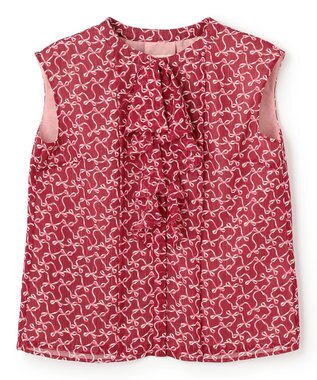 TOCCA 【美人百花掲載】【消臭】RIBBON AND RIBBON ブラウス ワイン系5