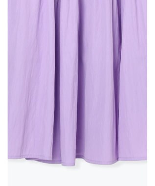 Te chichi マットタフタバイヤスティアードスカート ラベンダー
